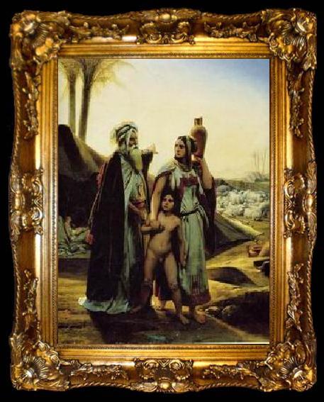 framed  unknow artist Arab or Arabic people and life. Orientalism oil paintings 185, ta009-2